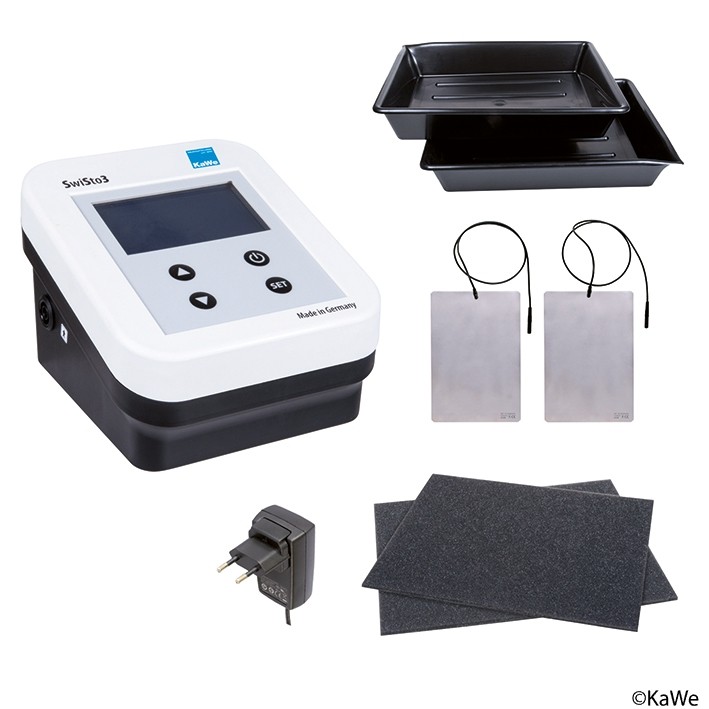 KAWE SwiSto3 Iontophoresis device incl. accessories