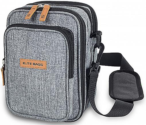 [21890-01] ELITE BAGS Fit's Evo Diabetiker Tasche grau