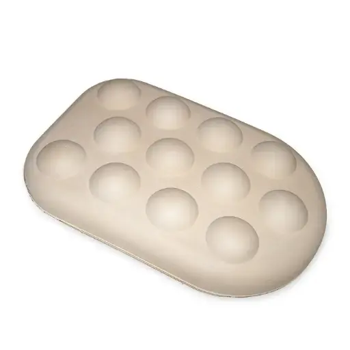 [22055-01] MEGRO Attachment part Knobbed foam rubber shoe for Large area massage device