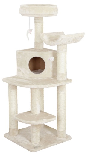 [22786-01] KERBL Corner scratching post Zirkonia beige