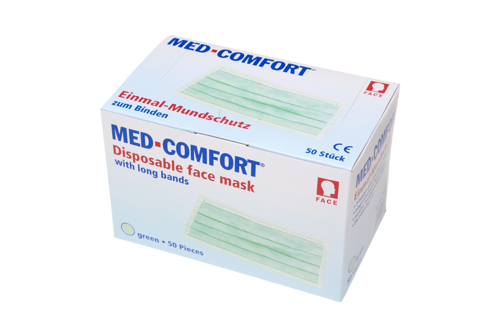 AMPRI MED COMFORT Face mask to tie 3-ply