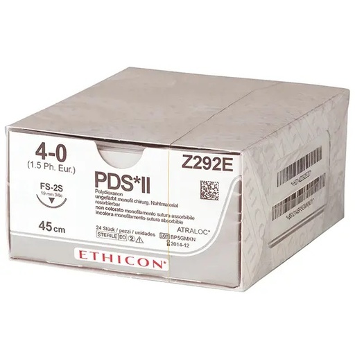 ETHICON PDS Il Nahtmaterial violett geflochten 0,45 m