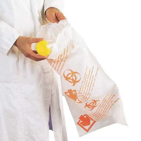SERVOPRAX Sterilisierbare Müll-/Laborprobenbeutel