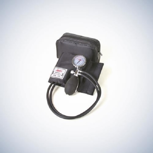 AMPRI Med-Comfort Aneroid 2-tube blood pressure monitor