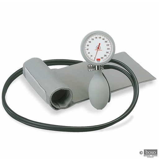 [13102-01] BOSO K2 Blood pressure monitor Ø 60 mm with velcro cuff - 2-tube without case