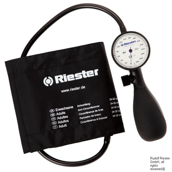 RIESTER R1 shock-proof manuelles Blutdruckmessgerät