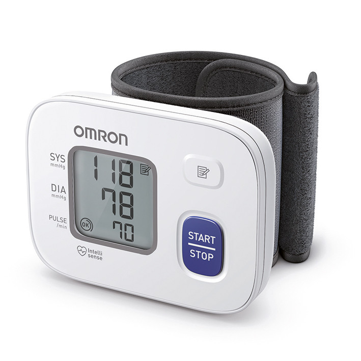 OMRON RS2 Handgelenk-Blutdruckmessgerät (neue Ausführung)
