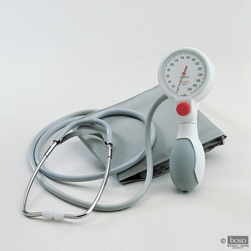 [18394-02] BOSO egotest Blood pressure monitor Ø 60 mm, single tube with pull bracket