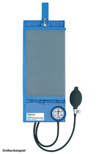 [21366-01] VBM Pressure infusion cuff 500 ml with hand pump and manometer