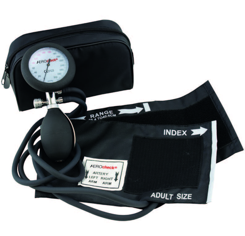 HUM AEROcheck Aneroid Blood pressure monitor, Two-tube system