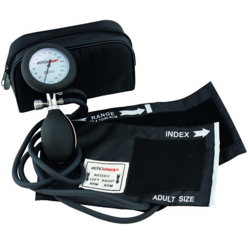[25406-01] HUM AEROcheck Aneroid Blood pressure monitor, Two-tube system
