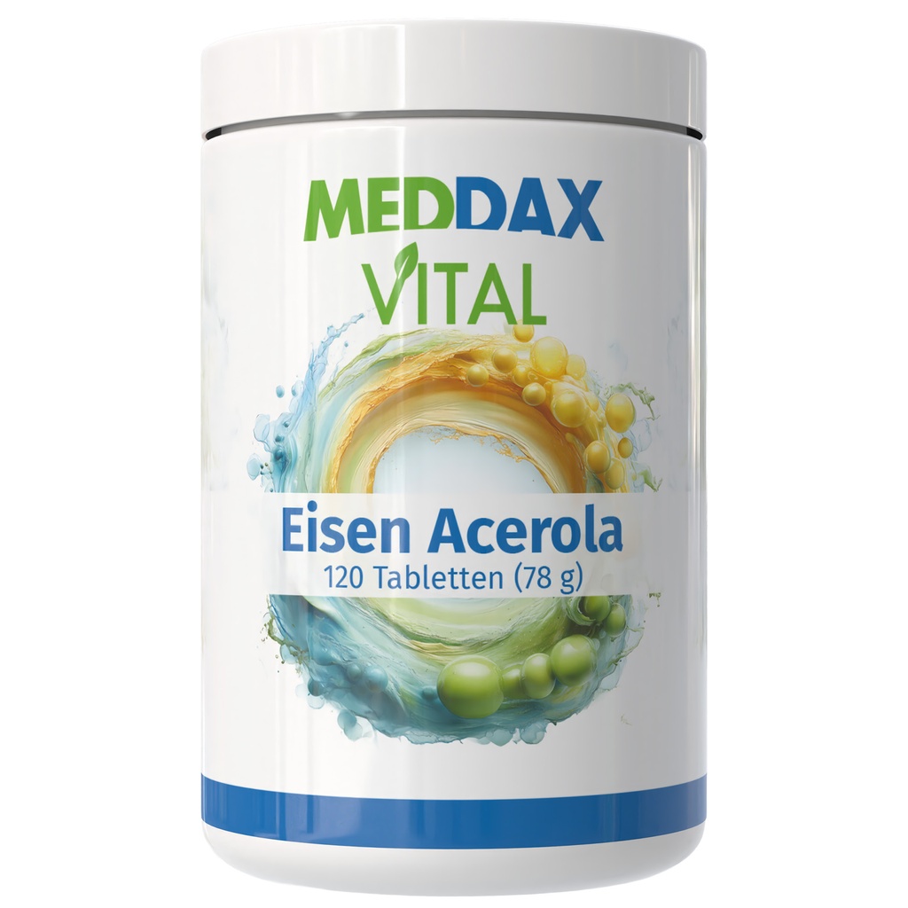 Eisen mit Acerola Extrakt 120 Kapseln