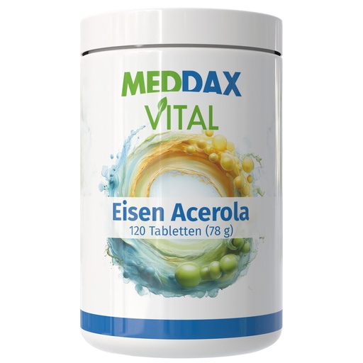 [28091-01] Eisen mit Acerola Extrakt 120 Kapseln