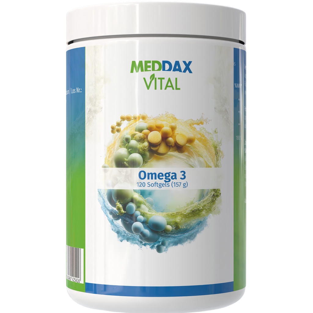 OMEGA 3 mit Fischöl 120 Kapseln