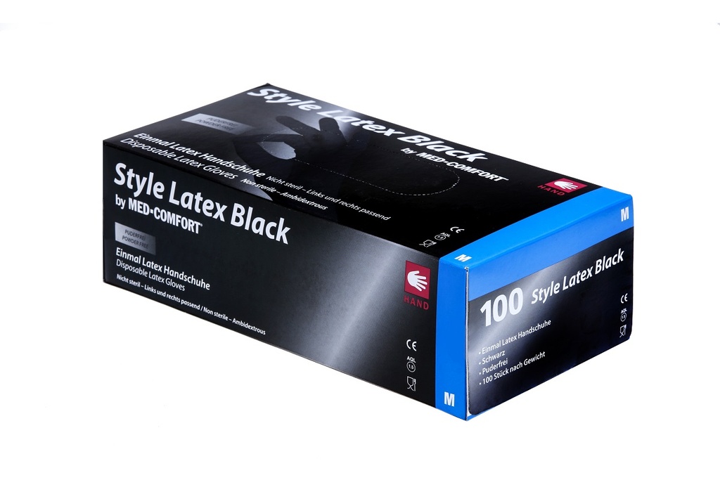 AMPRI Style Latex Black puderfrei