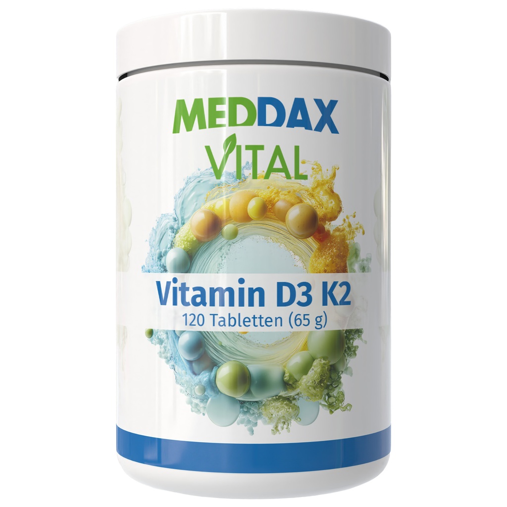 Vitamin D3 K2 120 Kapseln