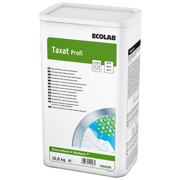 ECOLAB Taxat Profi 12.5 kg Heavy Duty Detergent