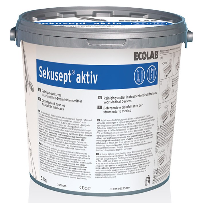 ECOLAB Sekusept aktiv Instrument Disinfection
