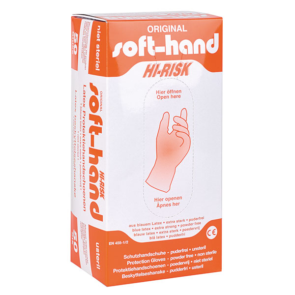 SERVOPRAX Soft-Hand Hi-Risk Latex Puderfrei