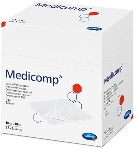 HARTMANN Medicomp sterile non-woven gauze swabs