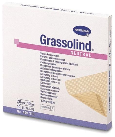 HARTMANN Grassolind Salbenkompresse