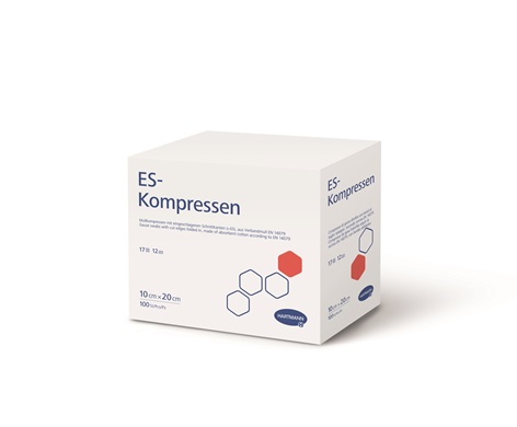 HARTMANN ES-Kompressen steril, Mullkompressen