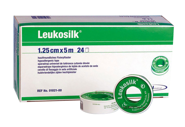 BSN Leukosilk Rollenpflaster ohne Schutzring