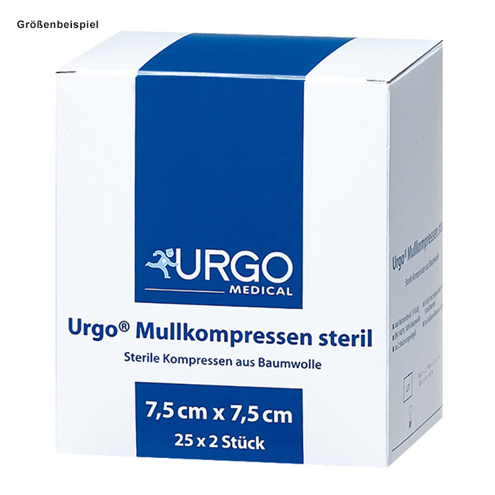 URGO Gauze compresses sterile 8-ply