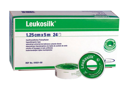 BSN Leukosilk Rollenpflaster mit Schutzring