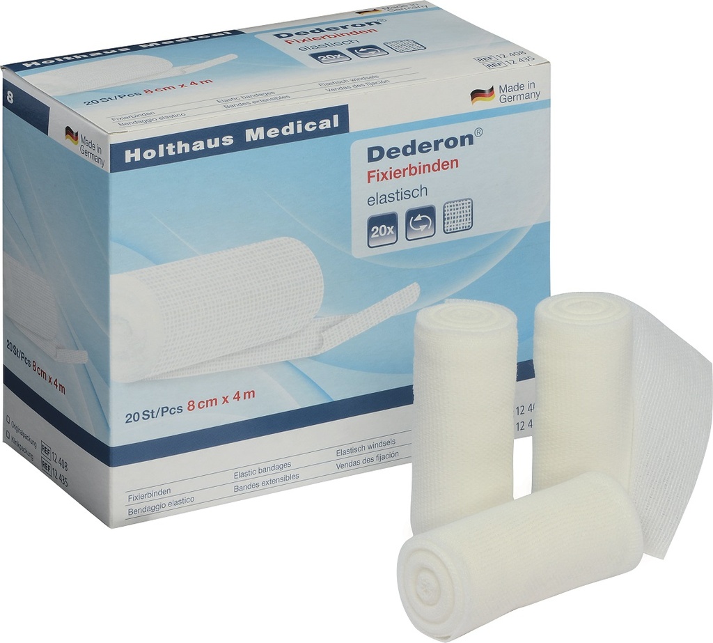 HOLTHAUS Dederon Fixierbinde Klinikpackung